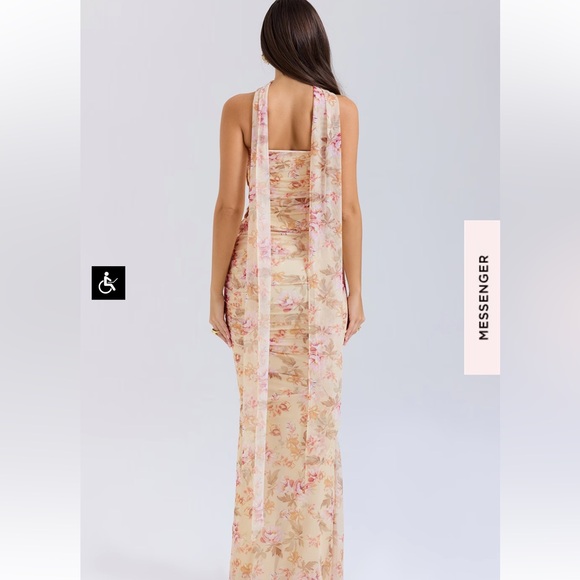 CASSIDY

HONEYFLOWER PRINT FLUTED HEM MAXI SKIRt and CORSET - Picture 6 of 7